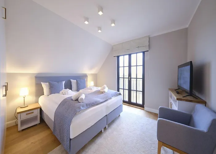 Reetland Am - Luxusplus Reetdachvilla Mit 4 Schlafzimmern, Sauna Und Kamin G15 펜션